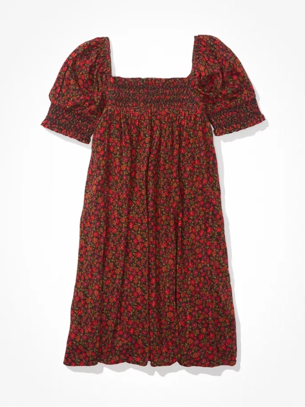AMERICAN EAGLE | smocked mini dress - Picture 4 of 11